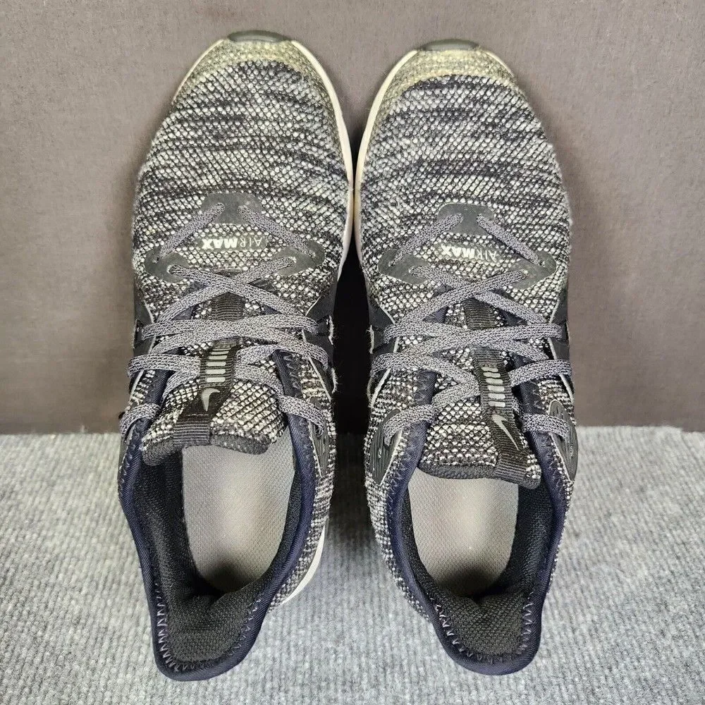 Nike Air Max Sequent 3 Womens Size 7 (5.5Y) Black Athletic Running Sneaker Shoes
